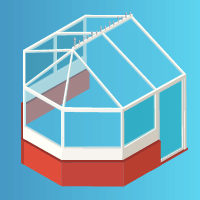 regency gable end conservatory style