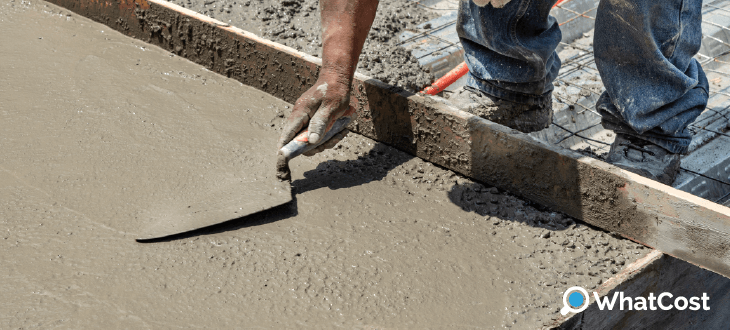 concrete driveway