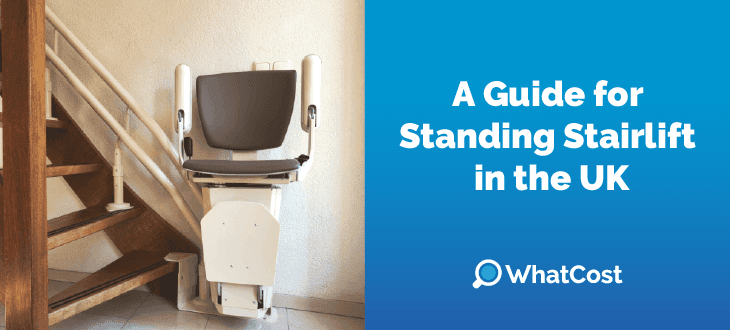 Standing stairlift guide in the UK