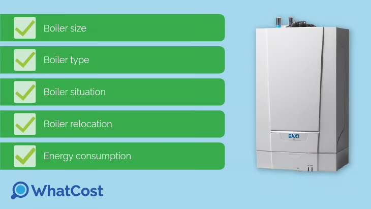 Baxi boiler cost checklist