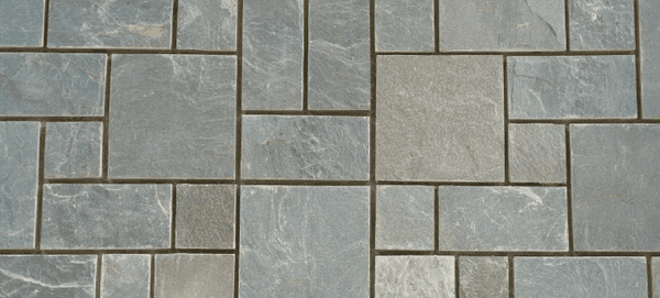 Limestone paving slabs for driveway