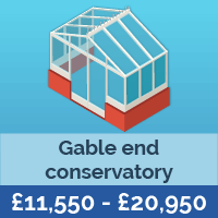 Gable end conservatory price range