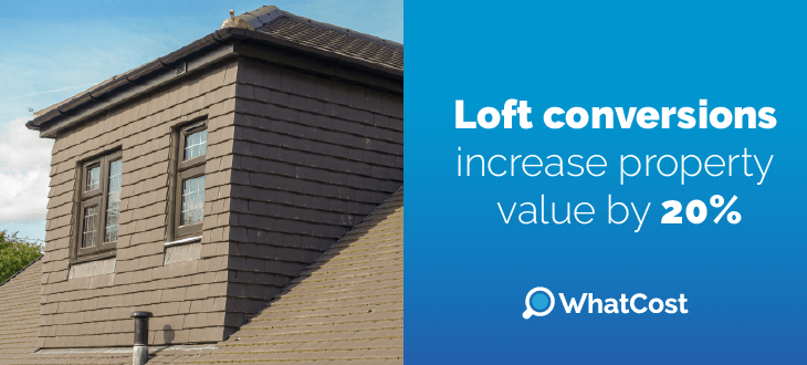 Loft conversion increase property value by 20%