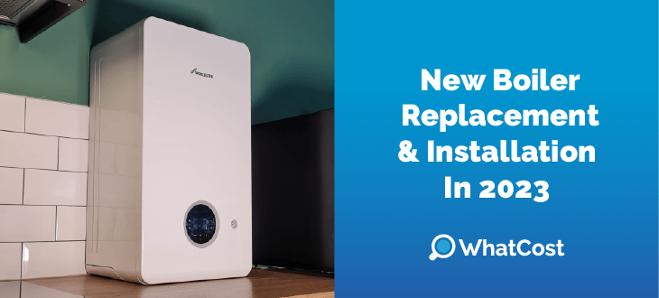 New boiler replacement installation