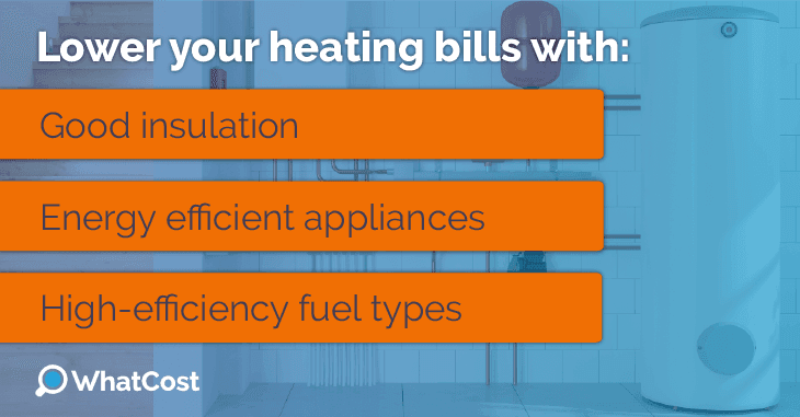 lower heating bills