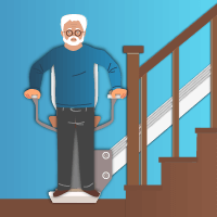 Stand-on Stairlifts