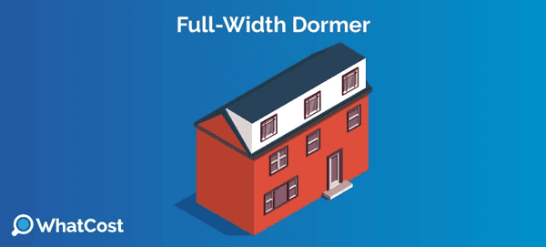 Full-width dormer