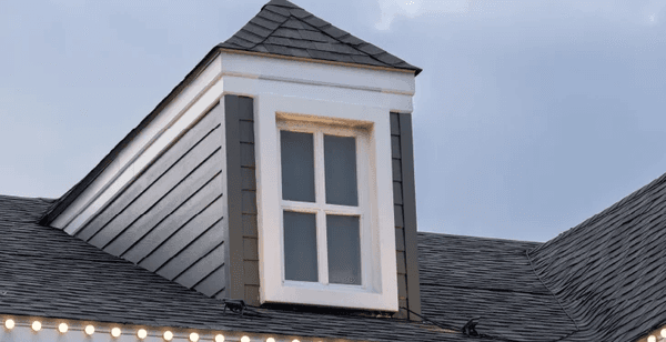 Garage loft conversion with a dormer