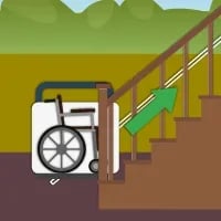 wheelchair or platform stairlifts for outdoor use