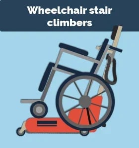 wheelchair stair climbers mobile stairlifts in the uk