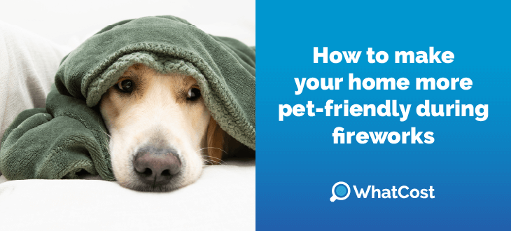 How to make your home more pet-friendly during fireworks