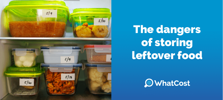 How to safely store leftover food