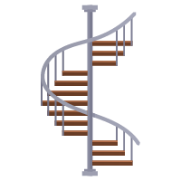 Staircase type (straight or curved)