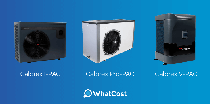 Calorex heat pump models