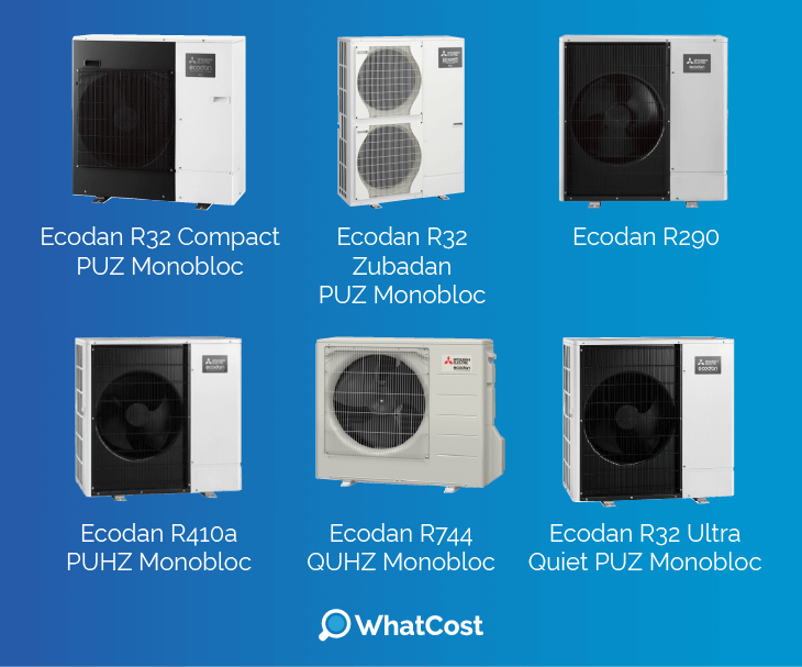 Mitsubishi heat pump models