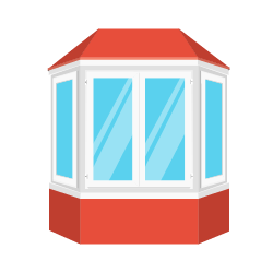 Segmented Bow Window